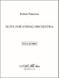 Suite for String Orchestra Orchestra sheet music cover